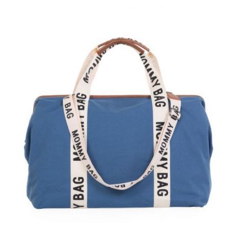 Geanta de infasat Childhome Mommy Bag Signature indigo - imagine 10